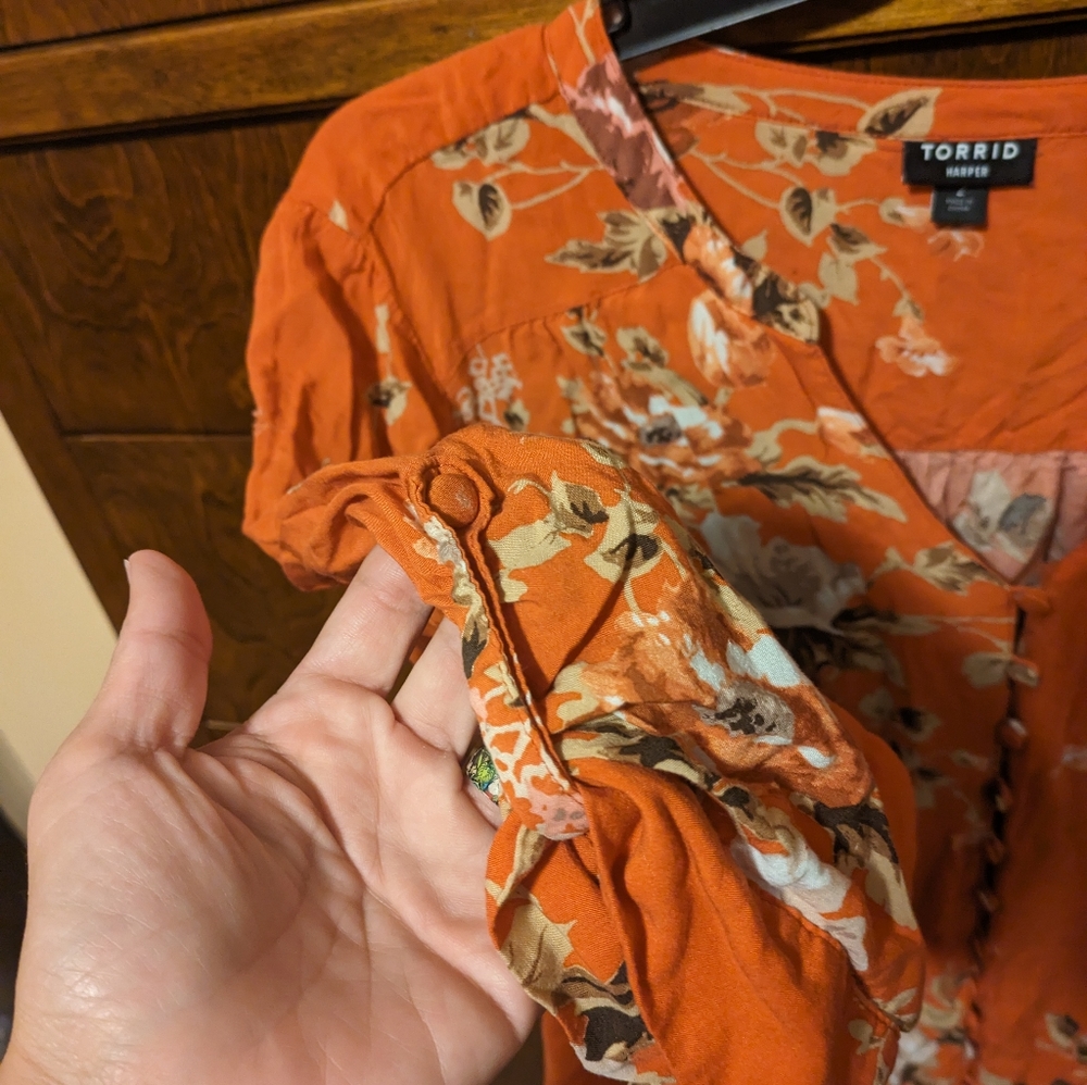 Torrid Fall floral bundle - Picture 6 of 10